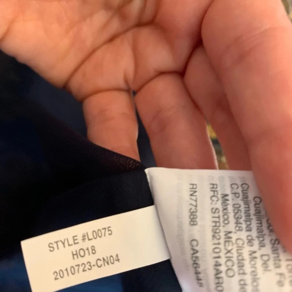 J CREW Point Sur Long Sleeve
Paisley Maxi Dress  size 2 - Picture 13 of 15